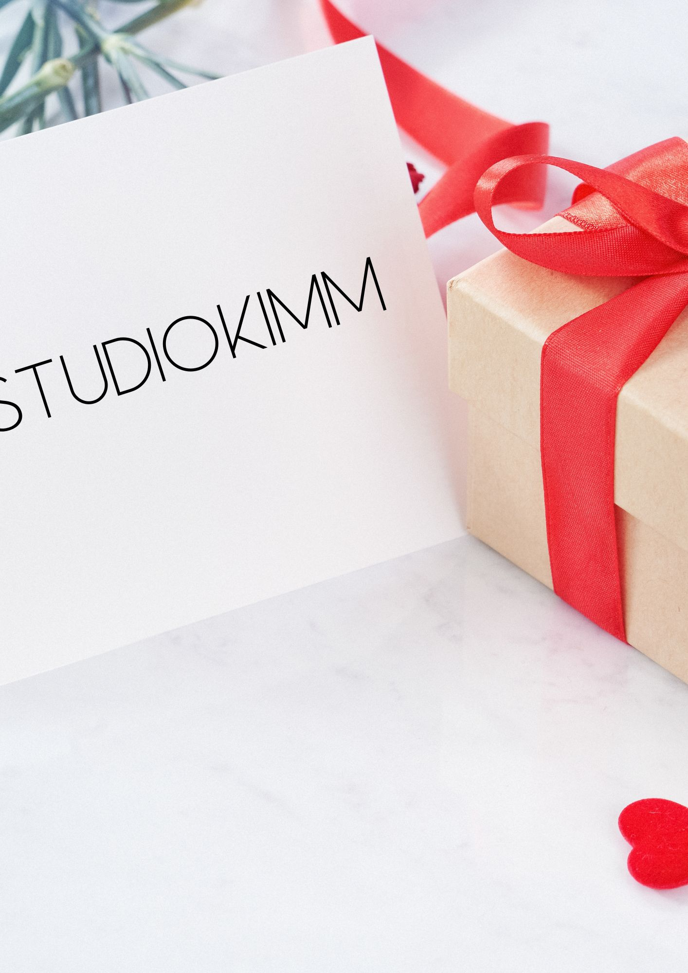 Cadeaubon gepersonaliseerde cadeaus