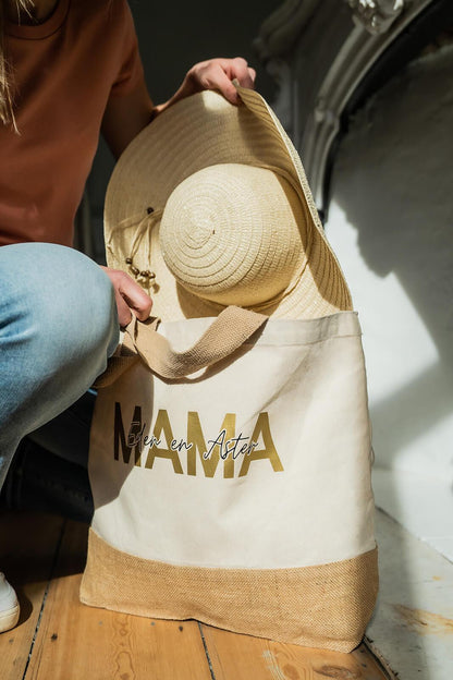 Gepersonaliseerde boodschappentas voor mama