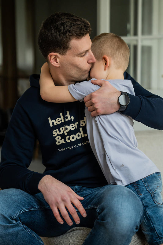 Stijlvolle hoodie - 'De liefste papa'