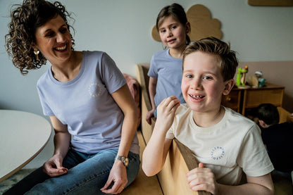 Matching T-shirt mama en kinderen